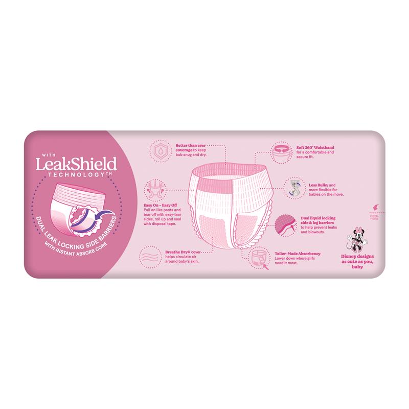 Load image into Gallery viewer, Huggies Ultra Dry Nappy Pants Size 4 9-14kg Girl 29 Pack

