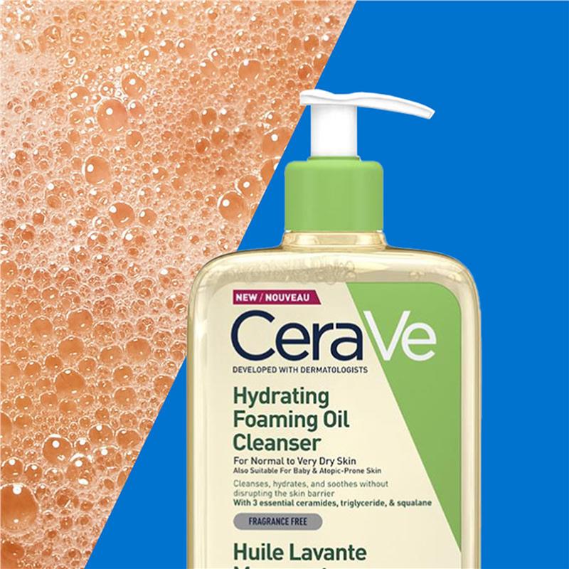 Load image into Gallery viewer, CeraVe Hydrating Foaming Oil Cleanser 473ml
