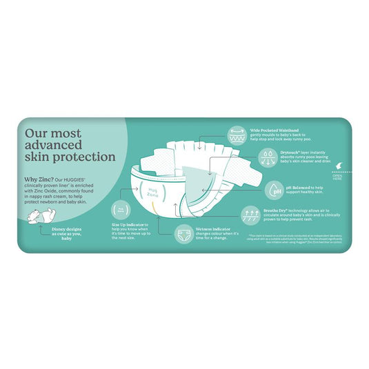 Huggies Ultimate Nappies Size 1 Newborn-5kg Bulk 54 Pack
