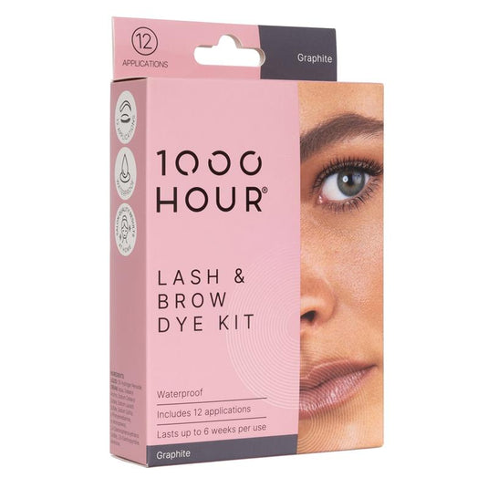 1000 Hour Eyelash and Brow Dye Kit Graphite