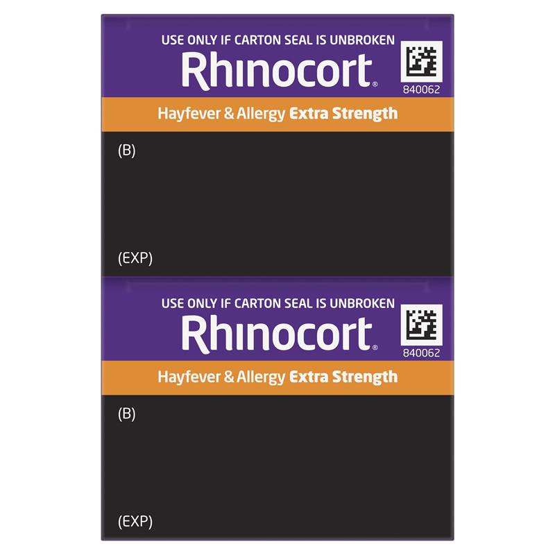 Load image into Gallery viewer, Rhinocort Extra Strength Hayfever &amp; Allergy Nasal Spray 120 Sprays x 2 Pack
