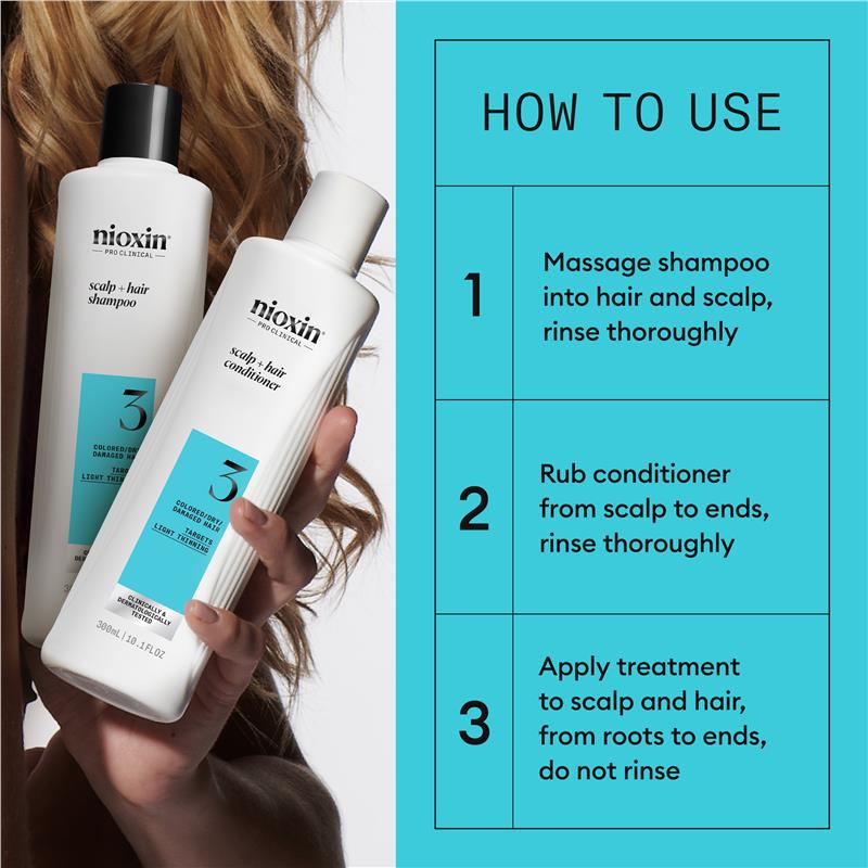 Load image into Gallery viewer, Nioxin Scalp + Hair Thickening System 3 Trial Kit
