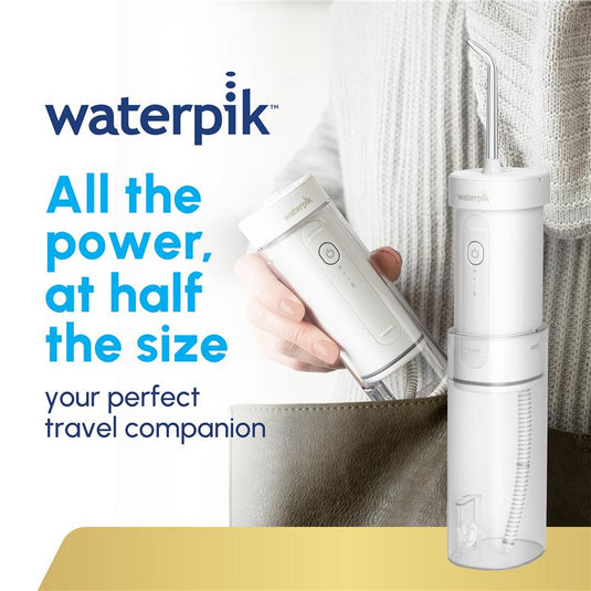 Waterpik Cordless Slide Travel Water Flosser White