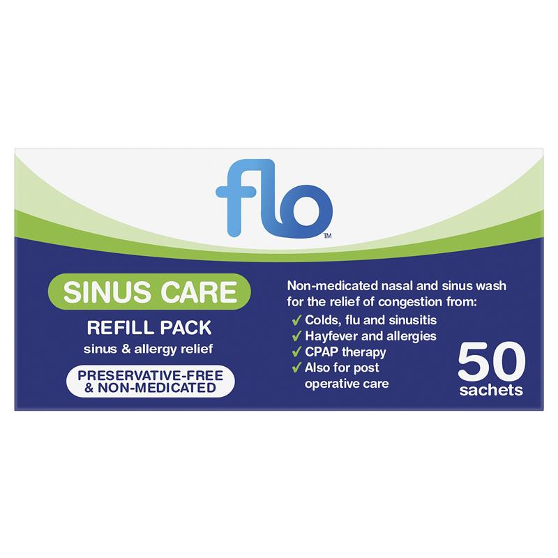 Load image into Gallery viewer, FLO Sinus Care Refill Pack 50 Sachets
