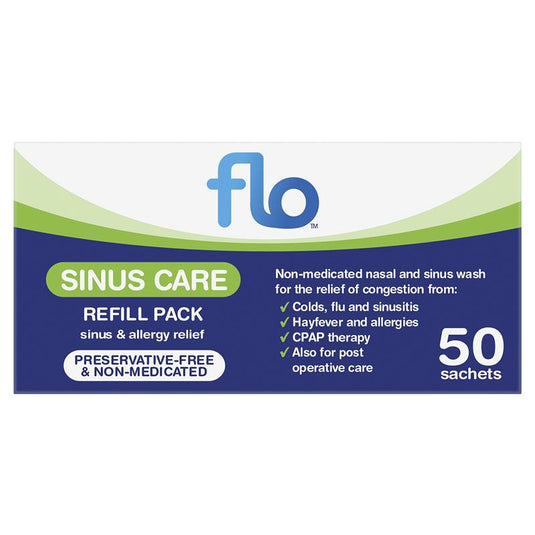 FLO Sinus Care Refill Pack 50 Sachets