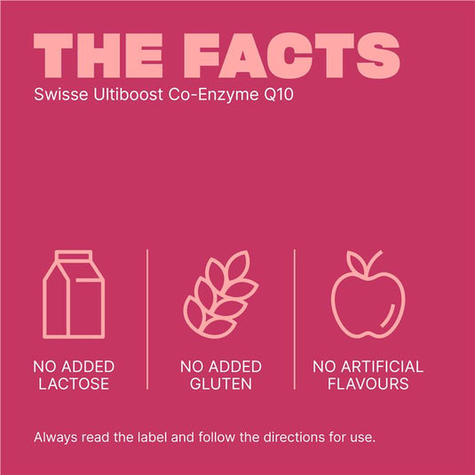 Swisse Ultiboost Co-Enzyme Q10 150mg 50 Capsules