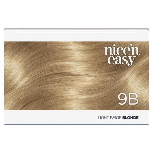 Clairol Nice N Easy 9B Light Beige Blonde Permanent Hair Colour