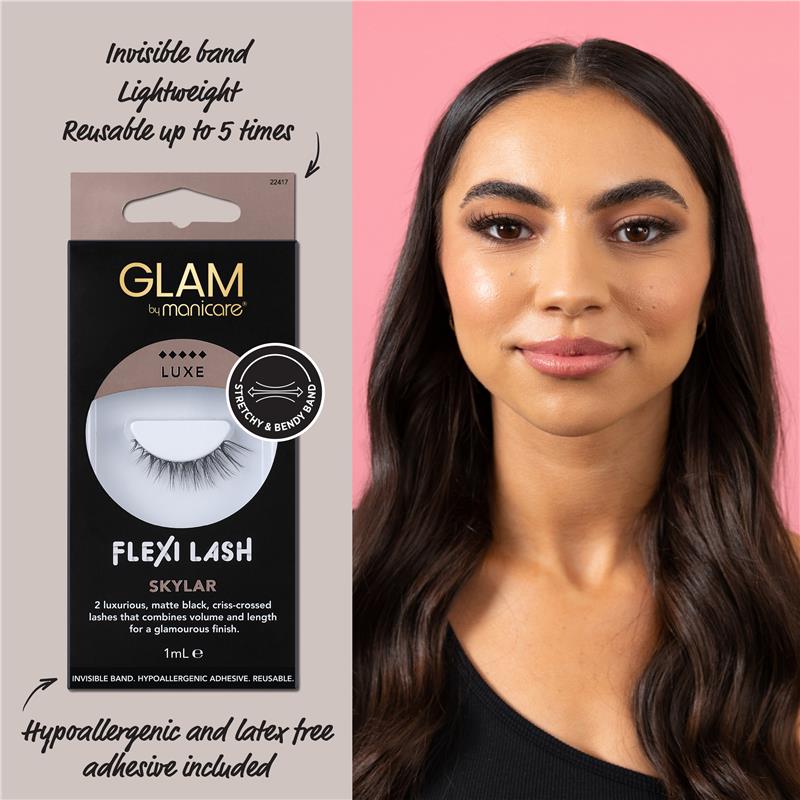 Load image into Gallery viewer, Glam By Manicare Skylar Flexi Lashes Luxe
