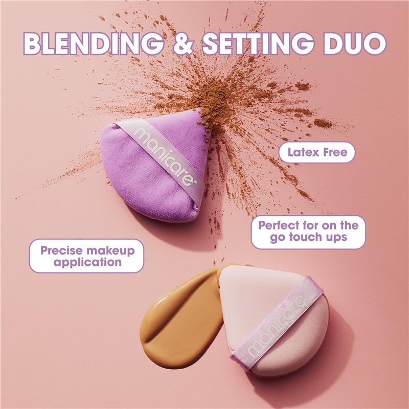 Load image into Gallery viewer, Manicare West &amp; Dry Beauty Puffs 2 Pack
