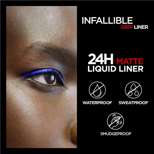 L'Oreal Paris Infallible Grip 24H Matte Liquid Liner 02 Blue