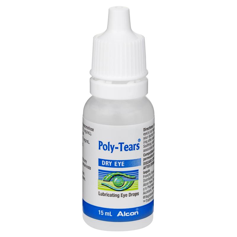 Load image into Gallery viewer, Poly Tears Eye Drops 15ml
