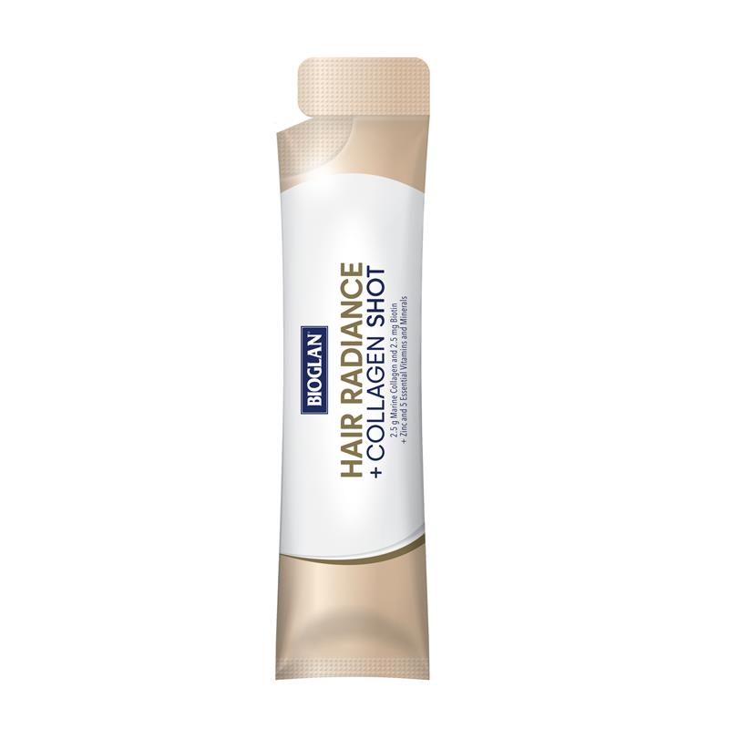 Load image into Gallery viewer, Bioglan Hair Radiance + Collagen Shots 25ml x15
