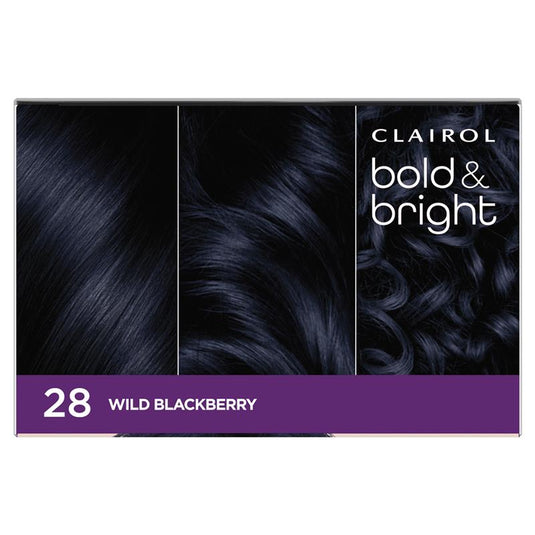 Clairol Bold & Bright Permanent Hair Colour 28 Wild Blackberry