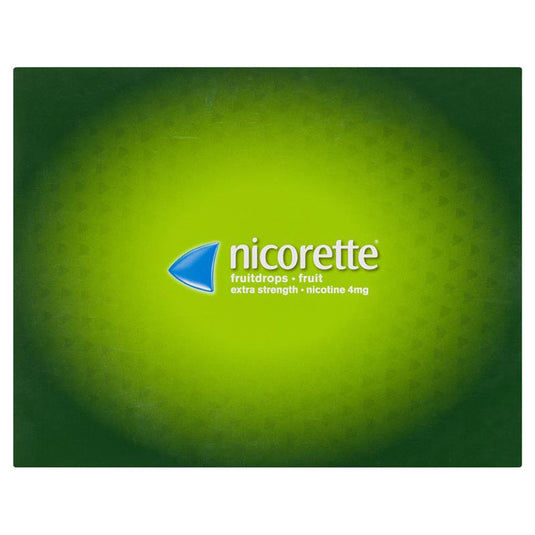 Nicorette Quit Smoking Extra Strength Nicotine Lozenge Fruitdrops 8 x 20 Pack