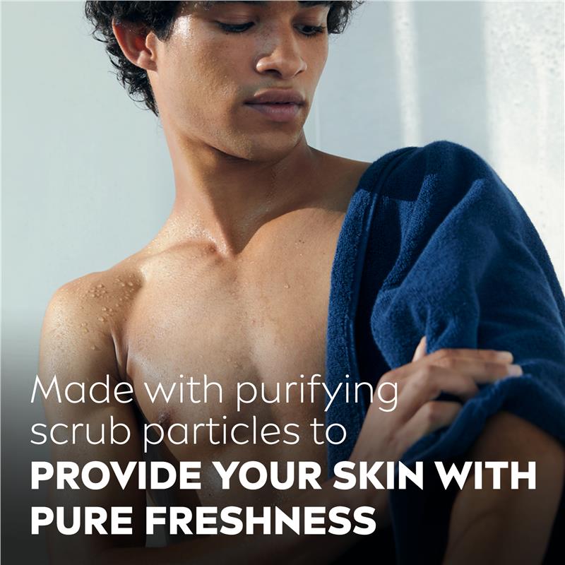 Load image into Gallery viewer, NIVEA MEN Pure Impact 3-IN-1 Shower Gel Body Wash 500ml
