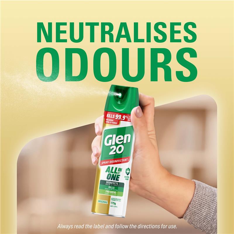 Load image into Gallery viewer, Glen 20 Surface Spray Disinfectant 175g
