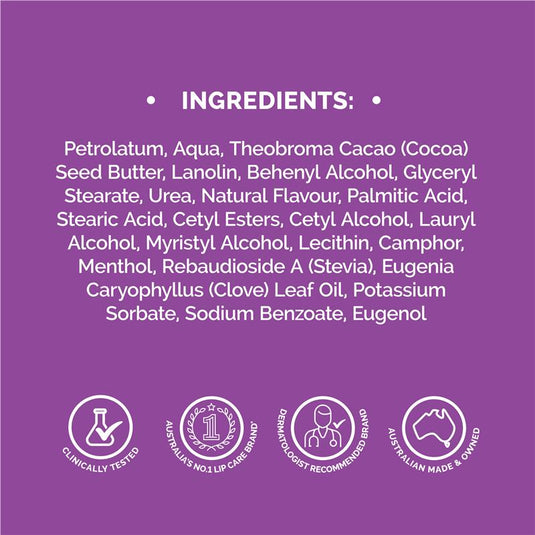 Dermal Therapy Lip Balm Berry 10g