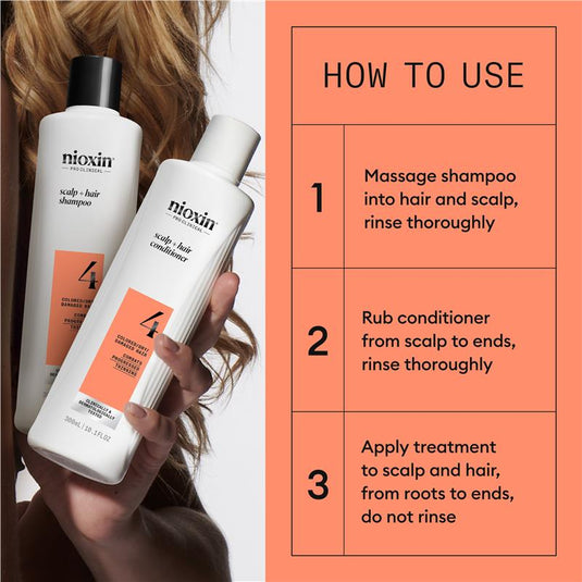 Nioxin Scalp + Hair Thickening System 4 Trial Kit