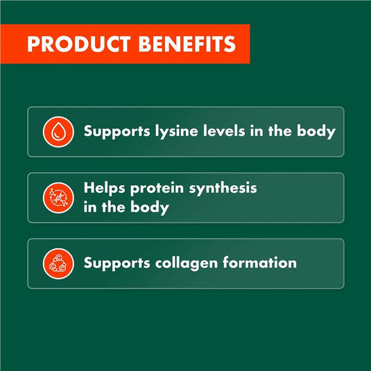 Nature's Own Lysine 1000mg 100 Tablets