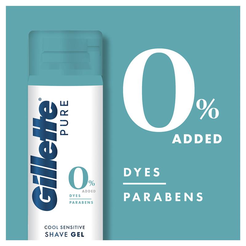 Load image into Gallery viewer, Gillette Pure Shave Gel for Men 170g
