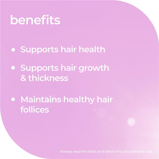 Nature's Way Hair Growth Support + Biotin & Silicon 30 Tablets