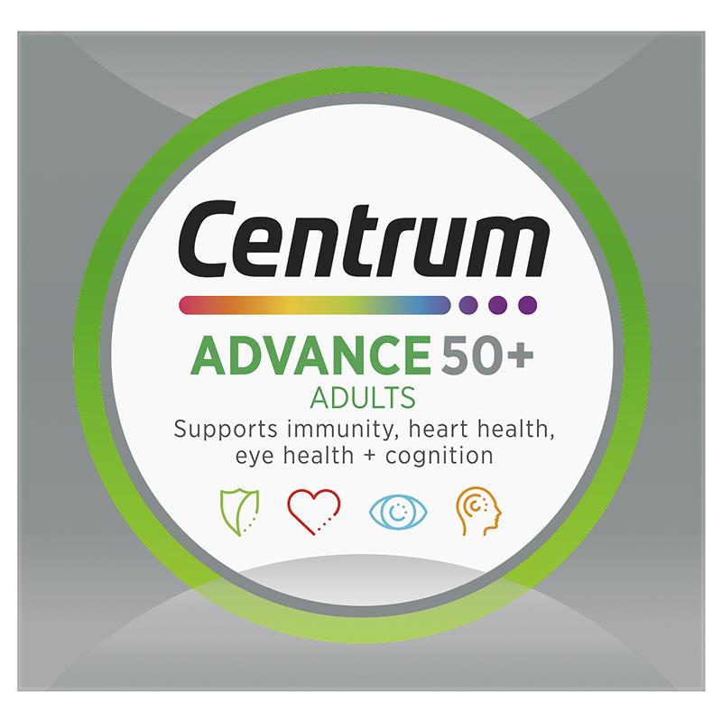 Load image into Gallery viewer, Centrum Advance 50+ 100 Tablets
