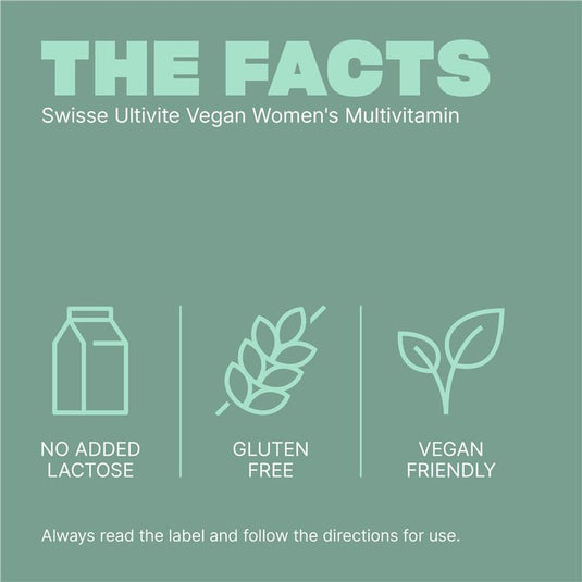 Swisse Vegan Womens Ultivite 60 Tablets