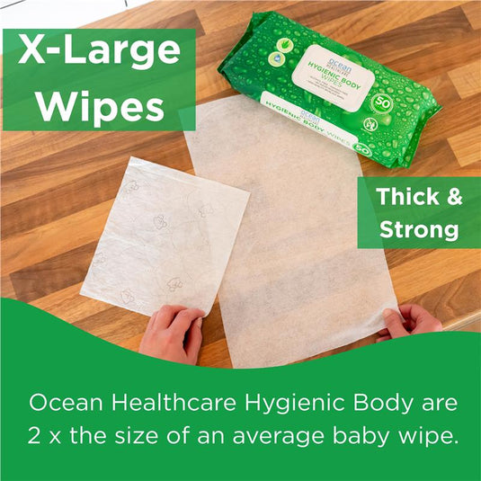 Ocean Healthcare Adult Wipes 50 Pack