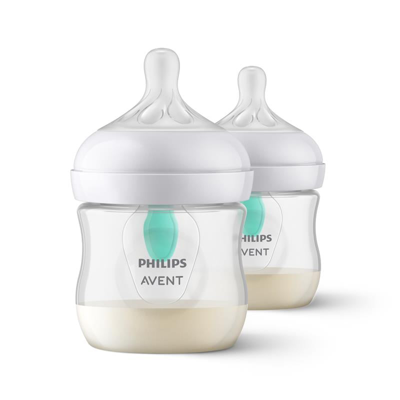 Load image into Gallery viewer, Avent Natural Response Feeding Bottles with AirFree Vent 125ml 2 Pack

