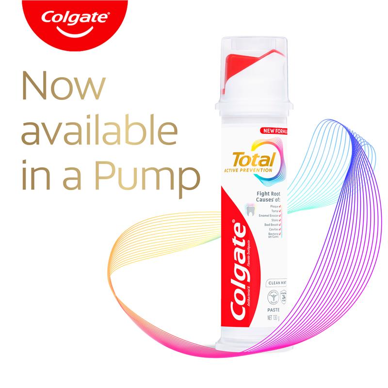 Load image into Gallery viewer, Colgate Toothpaste Total Clean Mint Pump 130g
