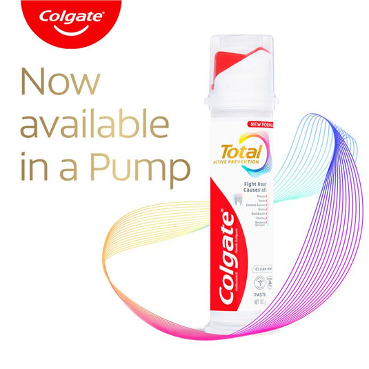 Colgate Toothpaste Total Clean Mint Pump 130g