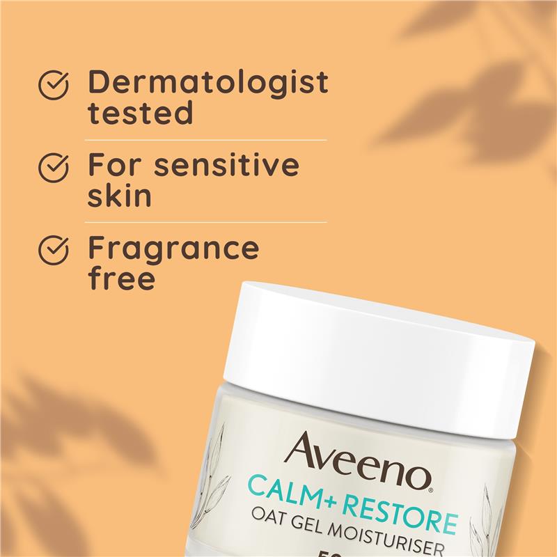 Load image into Gallery viewer, Aveeno Face Calm and Restore Oat Gel Moisturiser 50ml
