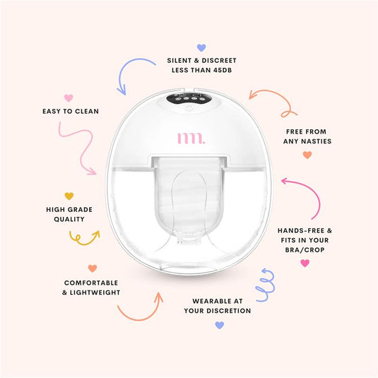 The Midwife Mumma Double Breast Pump Handsfree