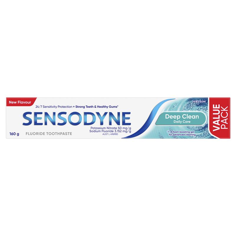 Load image into Gallery viewer, Sensodyne Toothpaste Deep Clean 160g Exclusive Size
