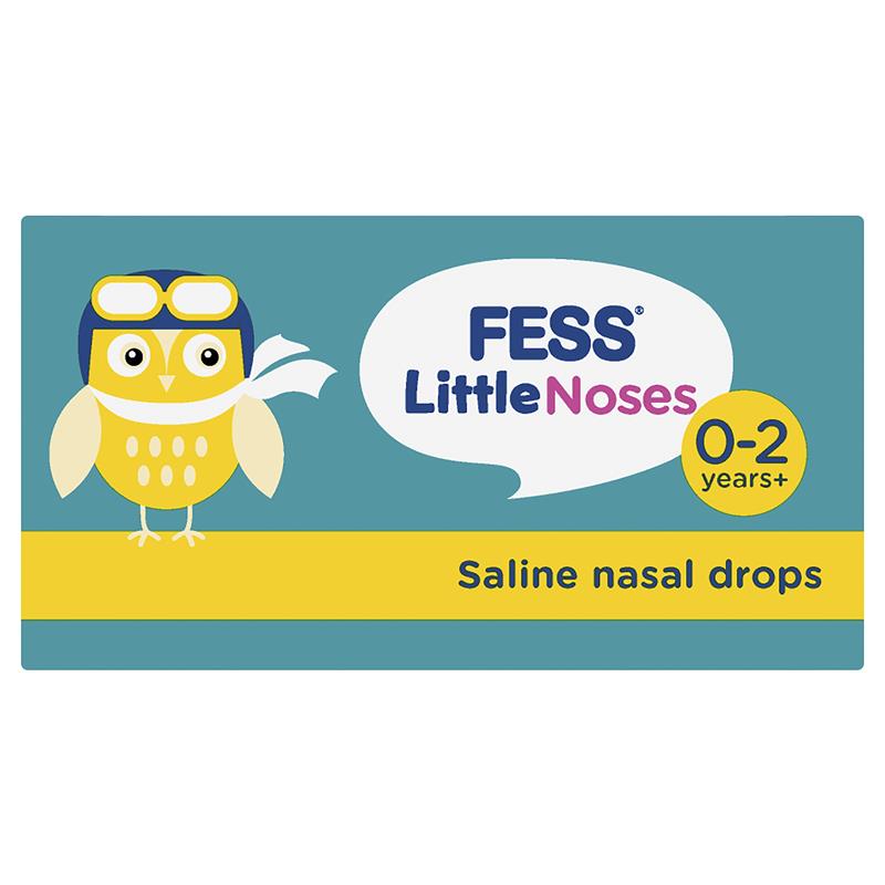 Load image into Gallery viewer, Fess Little Noses Saline Nose Drops +Aspirator 25ml
