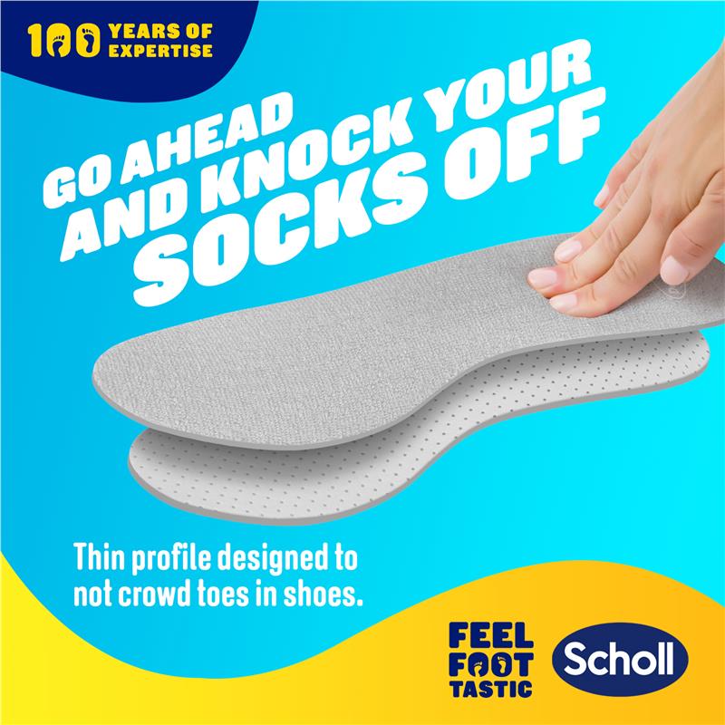 Load image into Gallery viewer, Scholl Go Sockless Insole 3 Pairs
