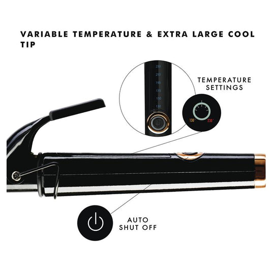 Luna Ceramic Curling Wand