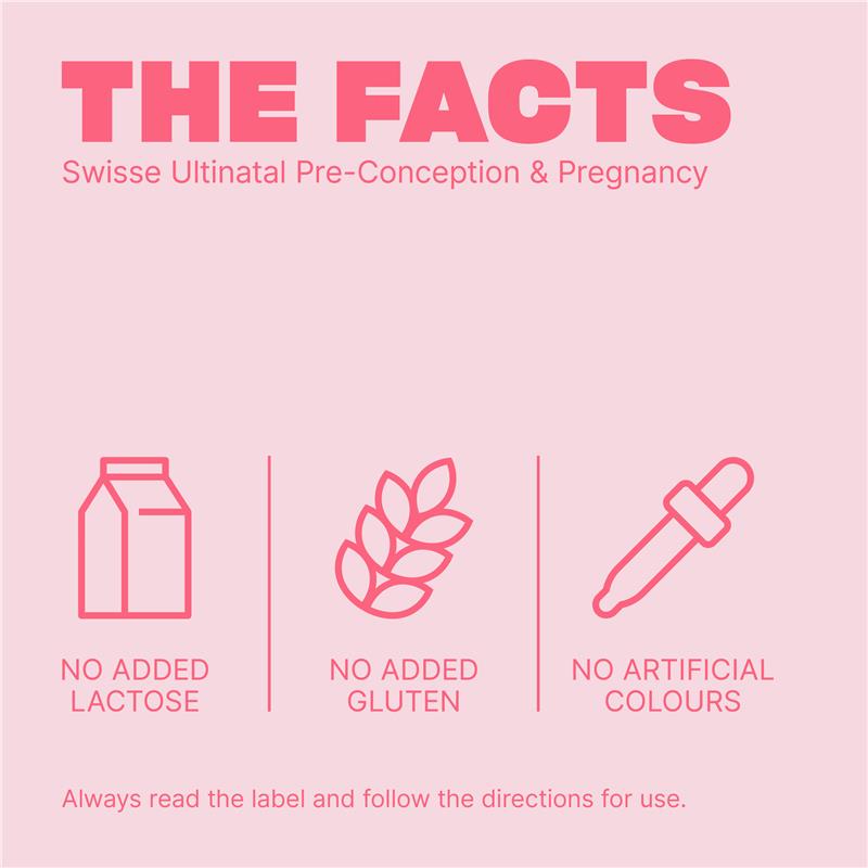 Load image into Gallery viewer, Swisse Ultinatal Pre Conception &amp; Pregnancy 180 Capsules
