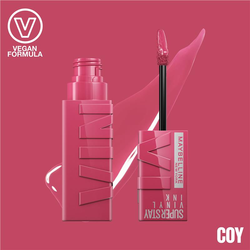 Load image into Gallery viewer, Maybelline Superstay Vinyl Ink Liquid Lip Colour 20 Coy Nu Int
