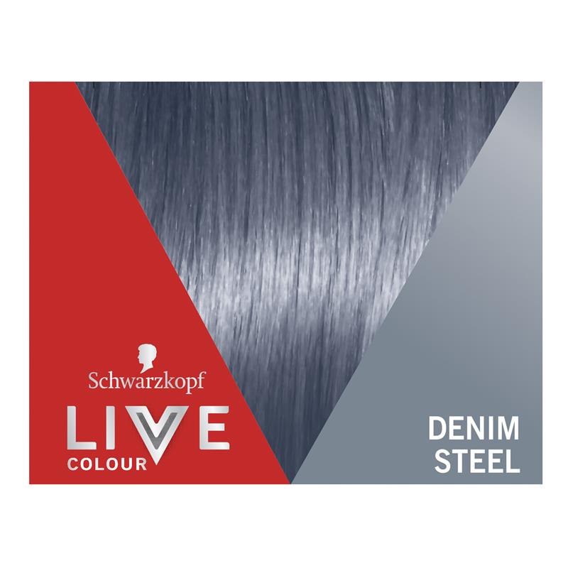 Load image into Gallery viewer, Schwarzkopf Live Colour Metallic Denim Steel 75ml
