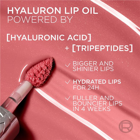 L'Oreal Paris Plump Ambition Hyaluron Lip Oil 601 Worth It