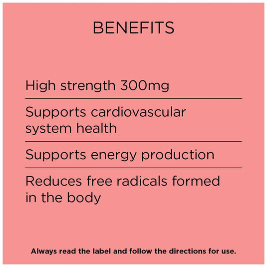 GO Healthy Co-Q10 300mg 1-A-DAY 90 Soft Capsules