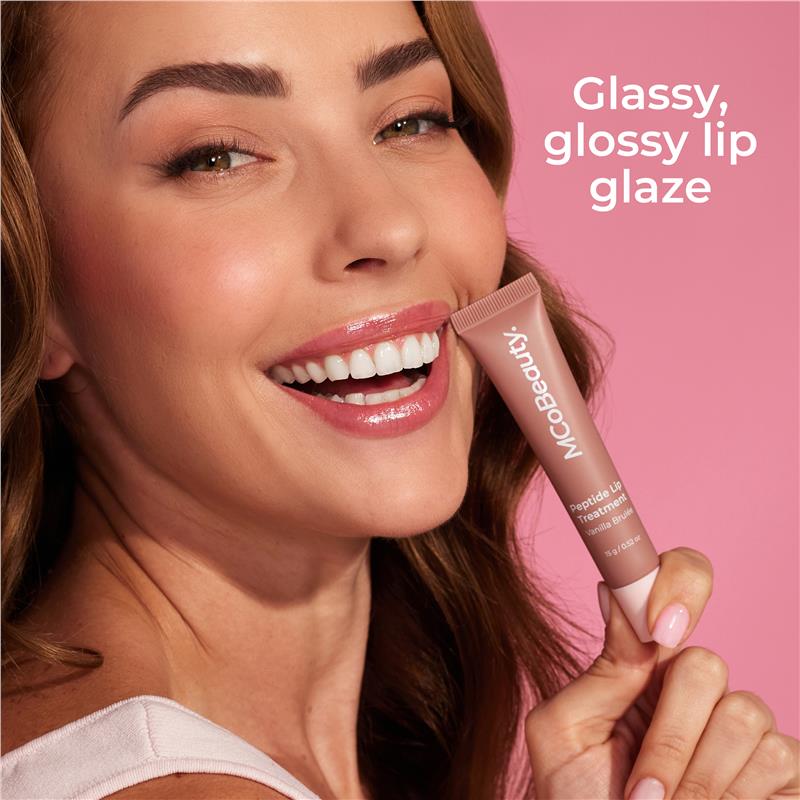 Load image into Gallery viewer, MCoBeauty Peptide Lip Treatment Vanilla Brulee
