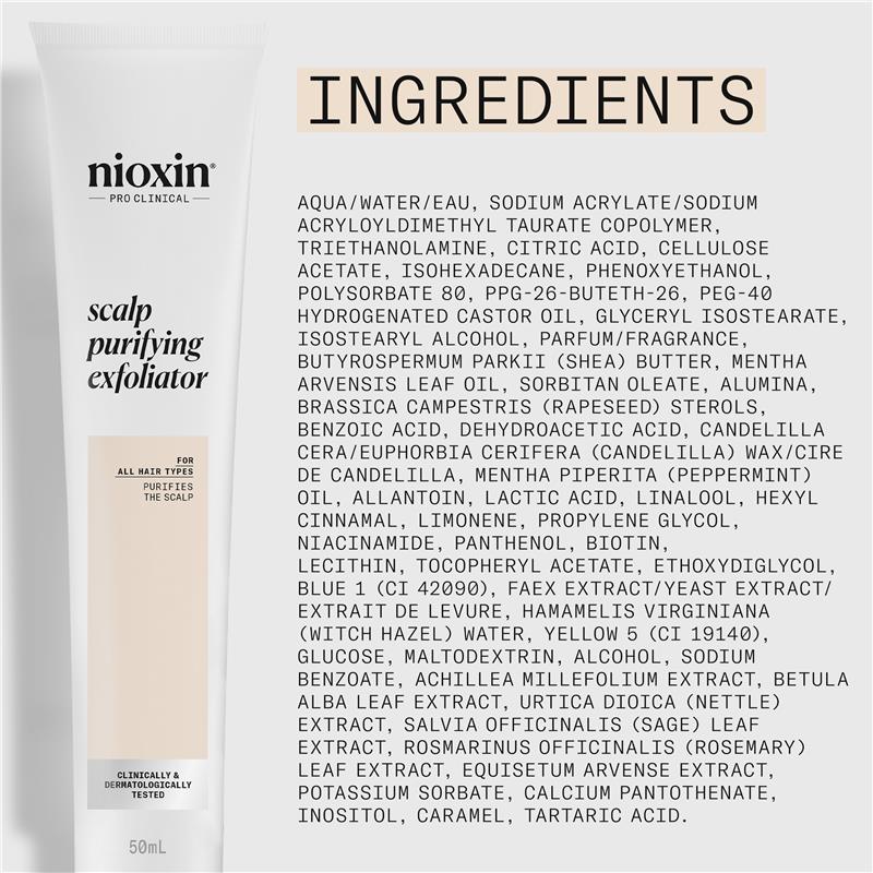 Load image into Gallery viewer, Nioxin Scalp Purifying Exfoliator 50ml
