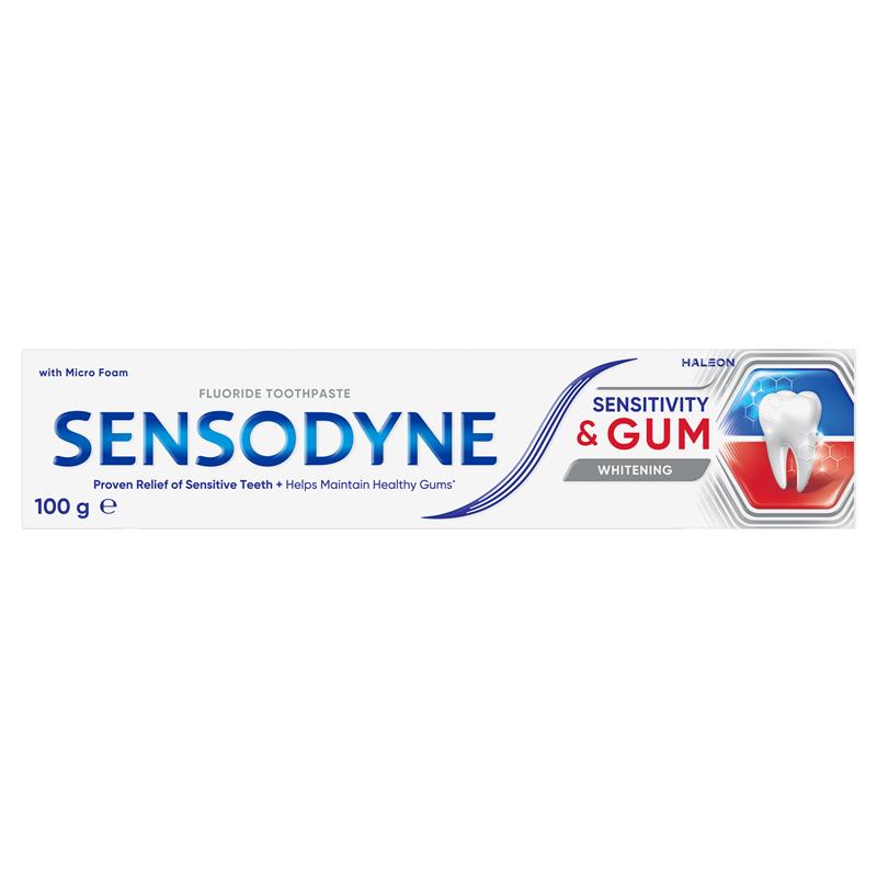 Load image into Gallery viewer, Sensodyne Toothpaste Sensitivity &amp; Gum Whitening 100g
