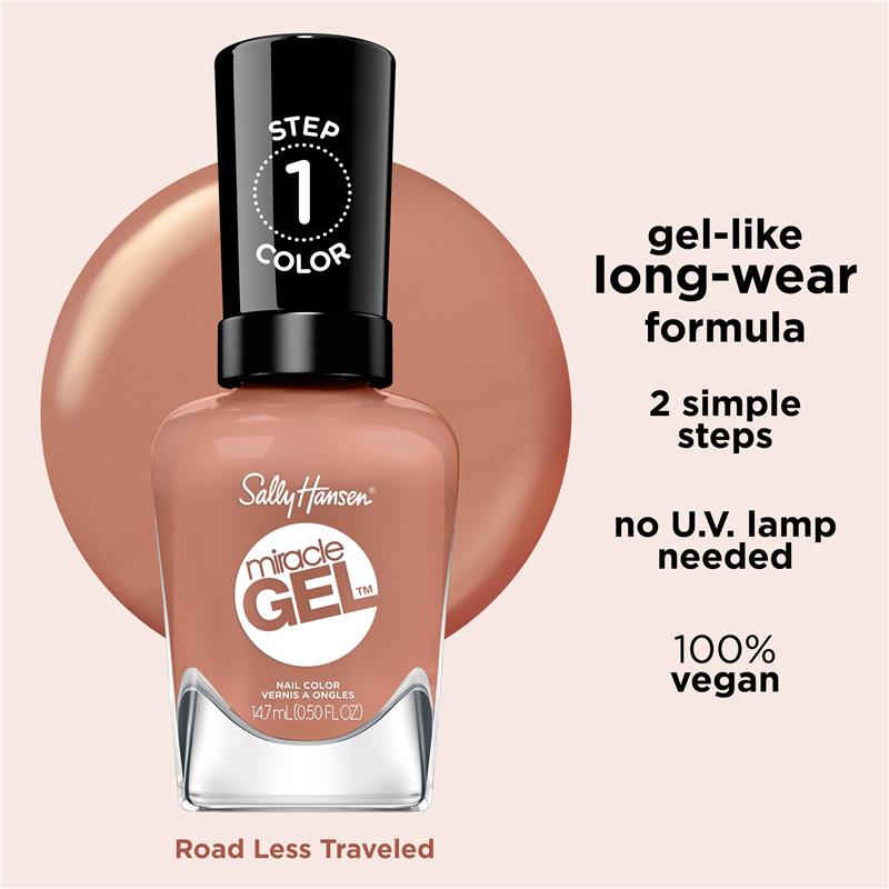 Load image into Gallery viewer, Sally Hansen Miracle Gel Nail Polish Road Less Traveled 14.7ml
