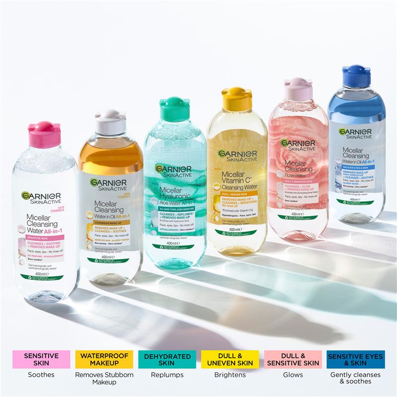 Load image into Gallery viewer, Garnier Skin Active Micellar Hyaluronic Aloe Water All-in-1 400ml
