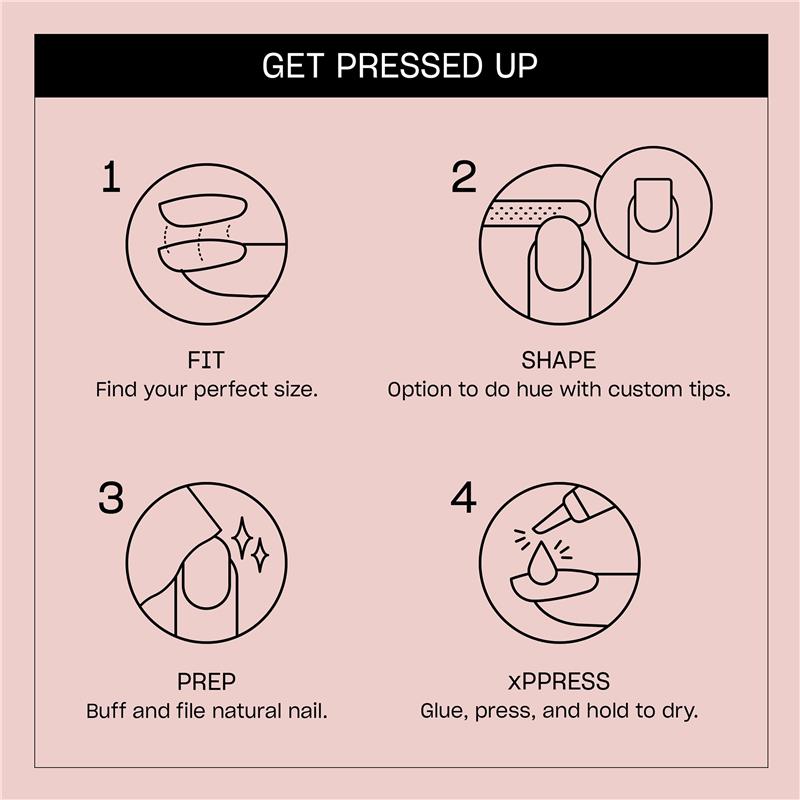 Load image into Gallery viewer, OPI On Point Instant Press-On Mani Pleasure to Petun-ya
