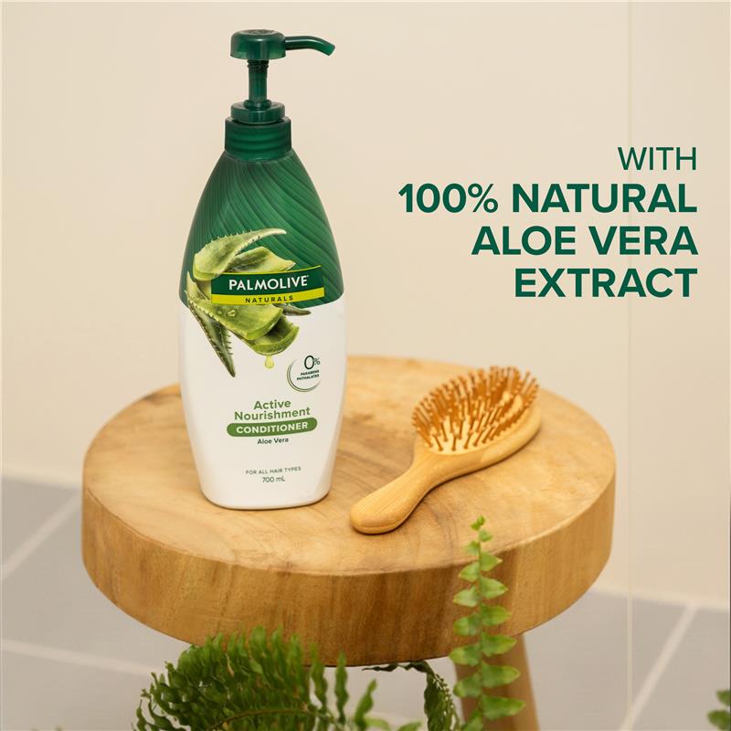 Load image into Gallery viewer, Palmolive Naturals Active Nourishment Normal Hair Conditioner Aloe Vera &amp; Fruit Vitamins 700mL
