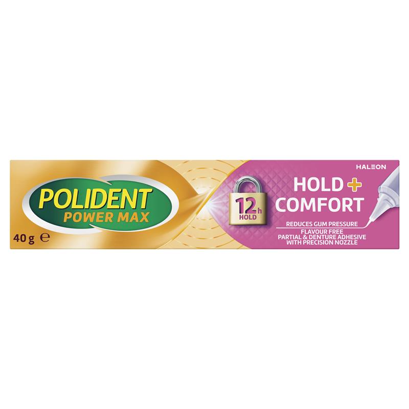 Load image into Gallery viewer, Polident Max Hold + Comfort Adhesive Cream 40g
